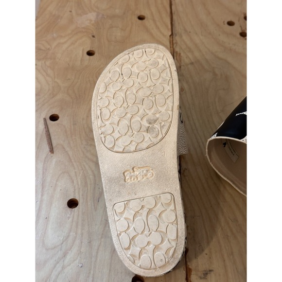 COACH Disney Mickey Mouse X Keith Haring Slides Size 7B Limited Edition - Picture 7 of 7